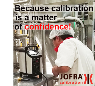 JOFRA dry-block temperature calibrators for the food and beverage industry
